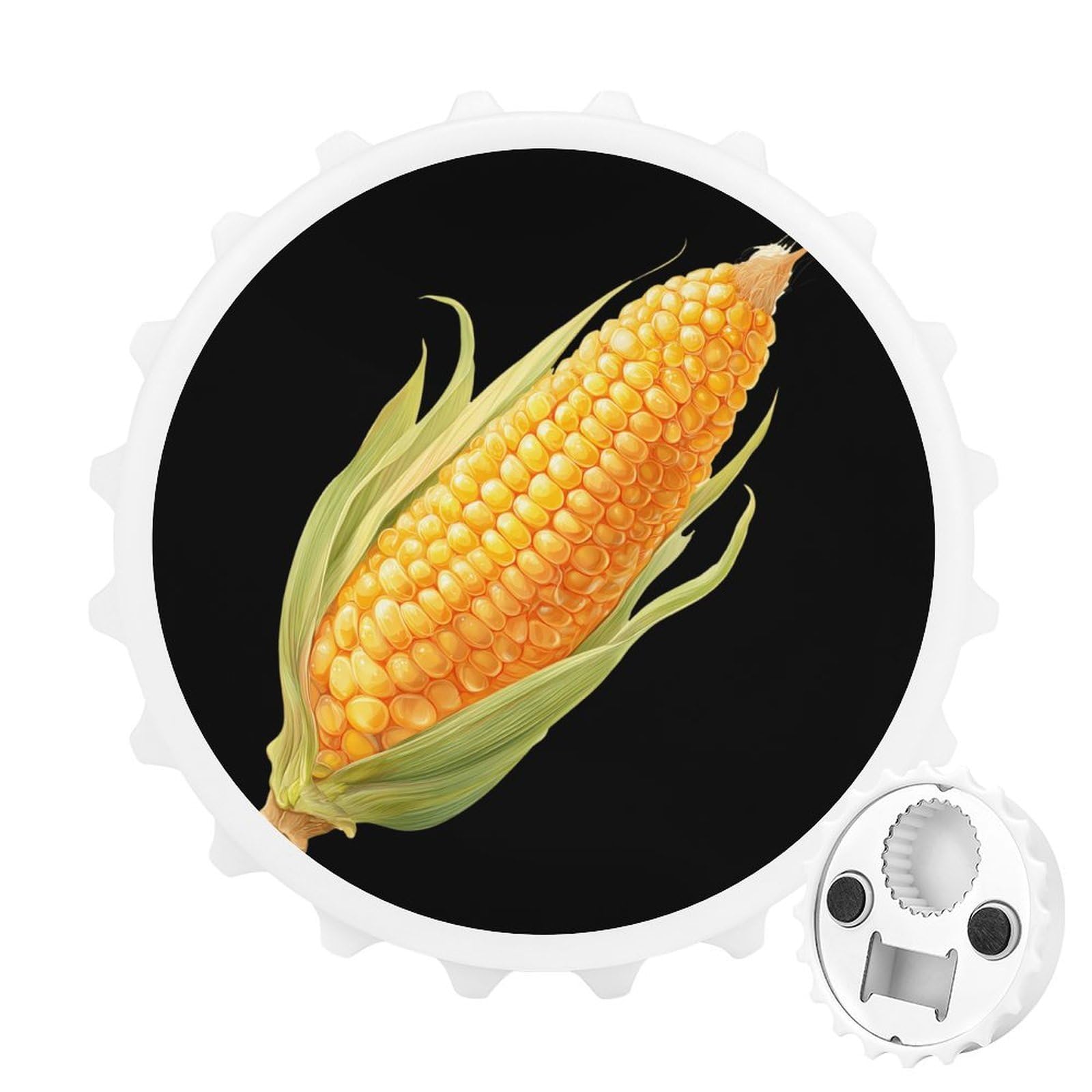 Corn on The Cob Magnetic Bottle Opener Refrigerator Magnet Fridge Magnets Kitchen Supplies