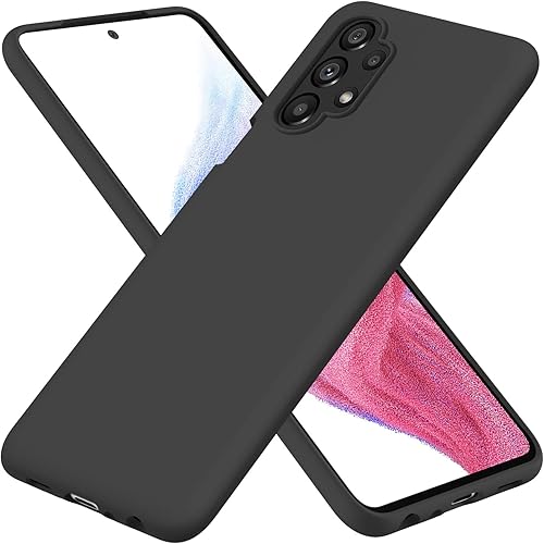 Funda para Samsung Galaxy A32 5G, funda de goma de gel de silicona líquida, cubierta de parachoques de teléfono que no se pone amarillenta, funda de