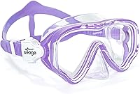 Vista 1 de Seago Kids Swim Goggles Snorkel Diving Mask for Youth(5-15), Anti-Fog 180° Clear View