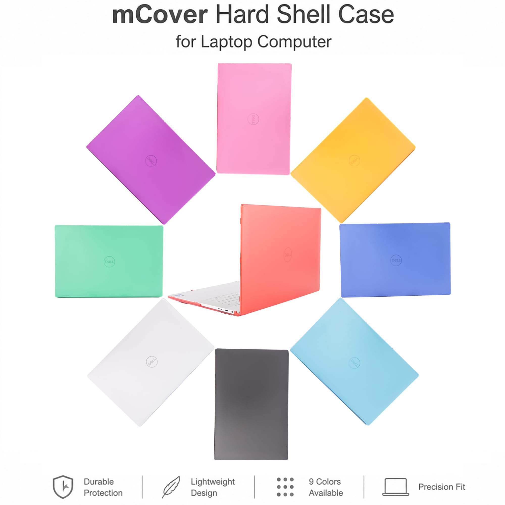 mCover Case ONLY Compatible for 2024 or Later 16.3 Dell 16 Premium DA16250 and XPS 16 9640 Series non-2-in-1 Traditional Windows Notebook Computers NOT Fitting Any Other Dell Models - Clear product thumbnail 8