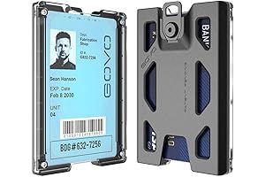 Govo T4 Badge Holder No-Clip Version Black