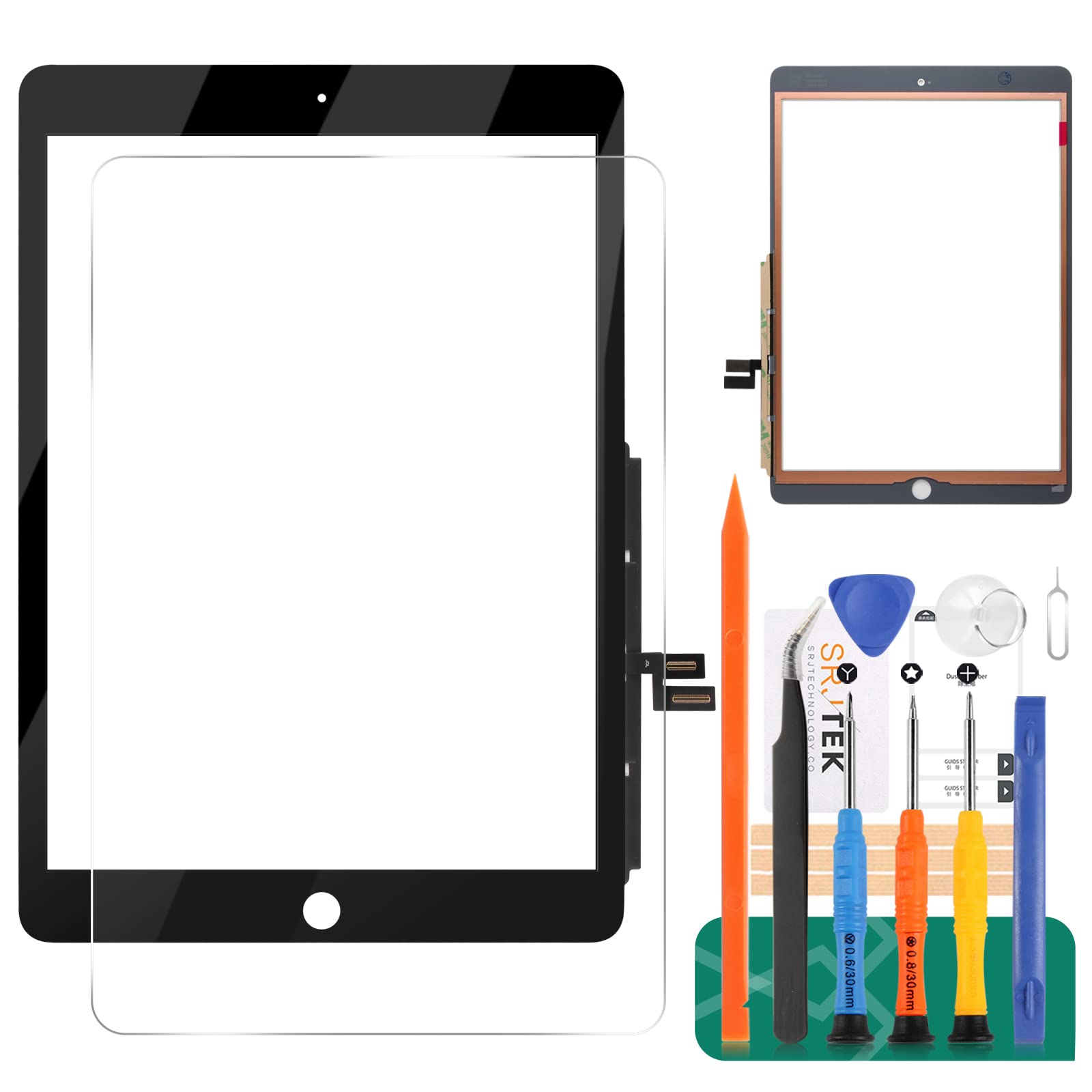 SRJTEK For iPad 7 7th Gen Touch Screen For iPad 8 8th Gen Screen