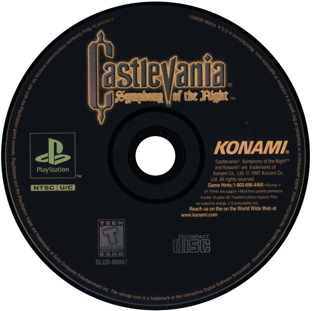 Amazon.com: Castlevania: Symphony of the Night (Renewed) : Video Games