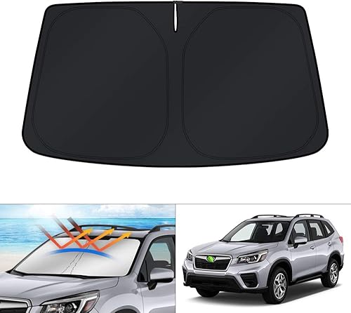 Miniatura 109 de KUST Parasol para parabrisas para Ford Fusion 2013-2020 2021, accesorios para ventana, protector de visera solar, plegable, bloquea los rayos UV
