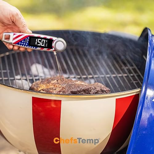 Miniatura 3 de Finaltouch X10 Termómetro digital de carne de lectura instantánea, certificado NSF, resistente al agua, profesional, para cocinar, asar a la