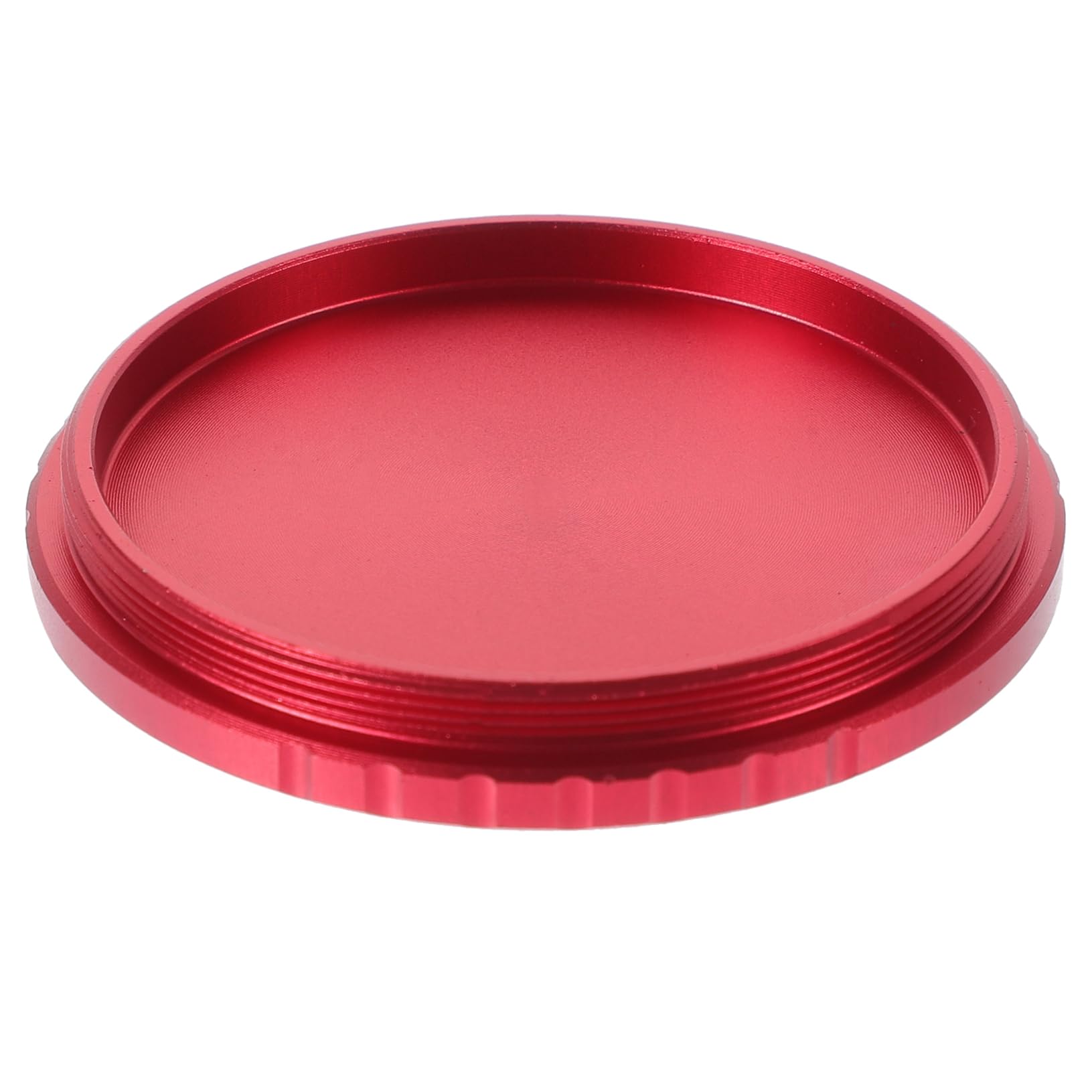 GAROZATION Telescope Accessories Telescope Eyepiece Dust Cover Telescope Eyepiece Cover Teleconverter Eyepiece Dust Caps Magnifying Mirror Cover Telescope Eyepiece Caps Red Aluminum Alloy