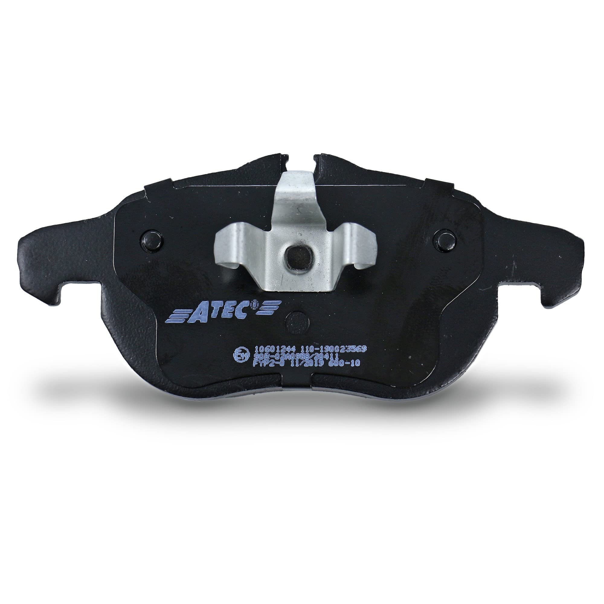 ATEC Germany Juego de pastillas de freno delantero+trasero incl. contacto