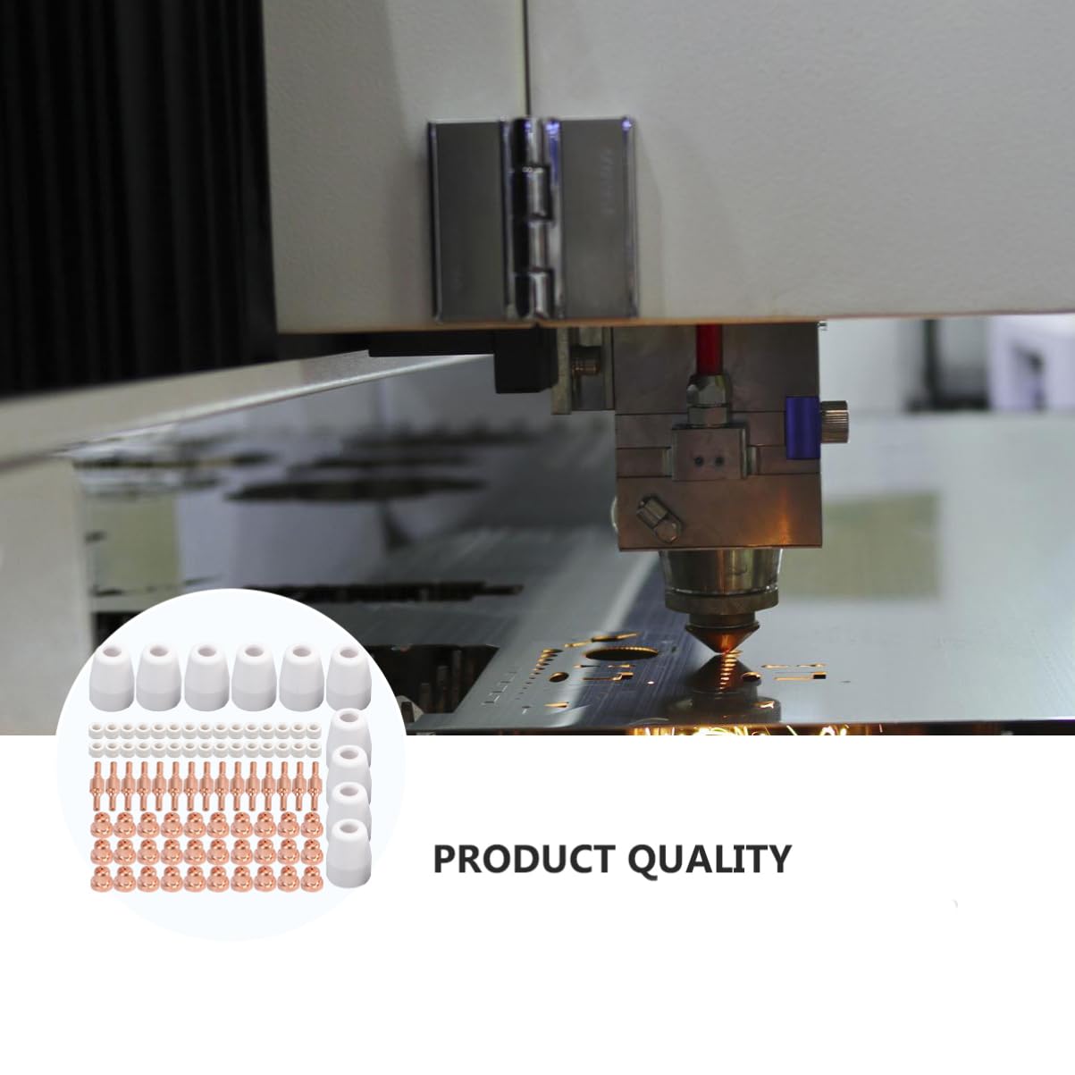 85 Piezas Consumibles Cortador de Plasma Pt-31 para Máquina