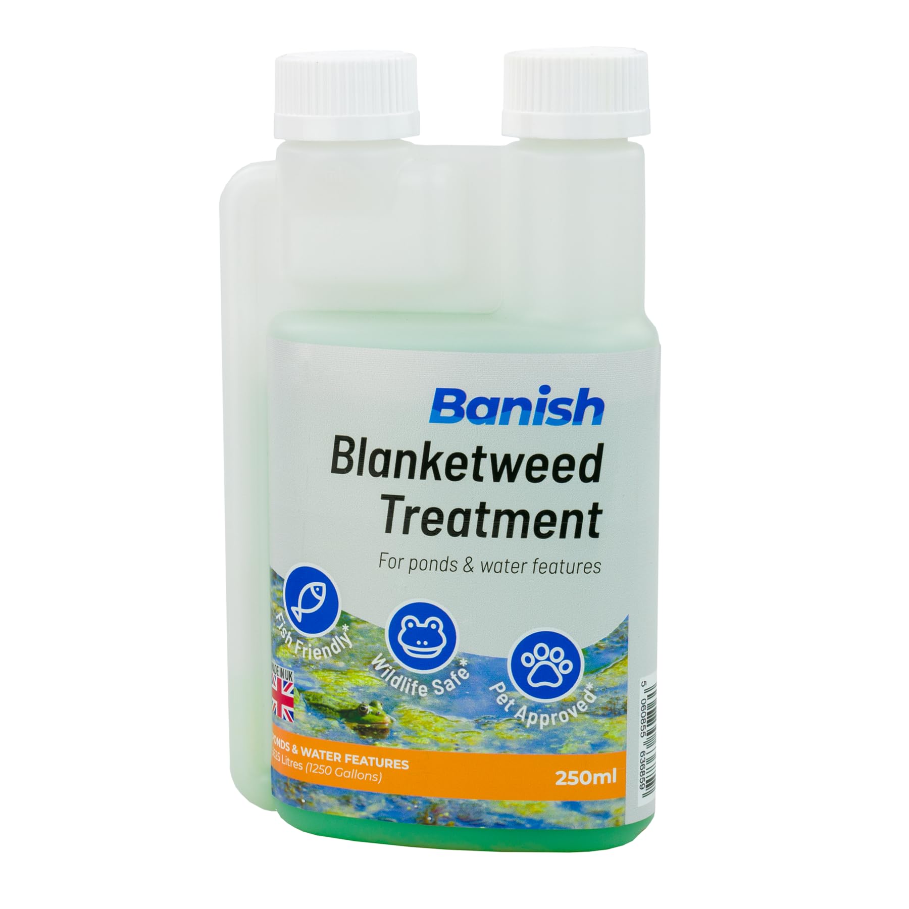 PiscesBanish Blanketweed 250ml Pond Water Treatment String Algae Remover