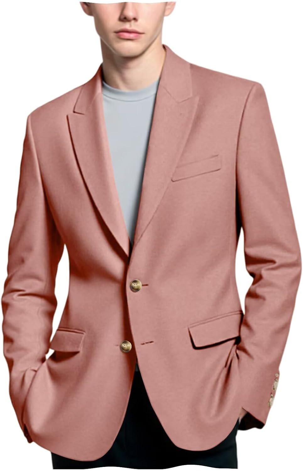 ORBITRAY Mens Blazer Sport Jacket Slim Fit Jackets Formal Business Evening Party Suit Jacket Prom Dinner Party OB02