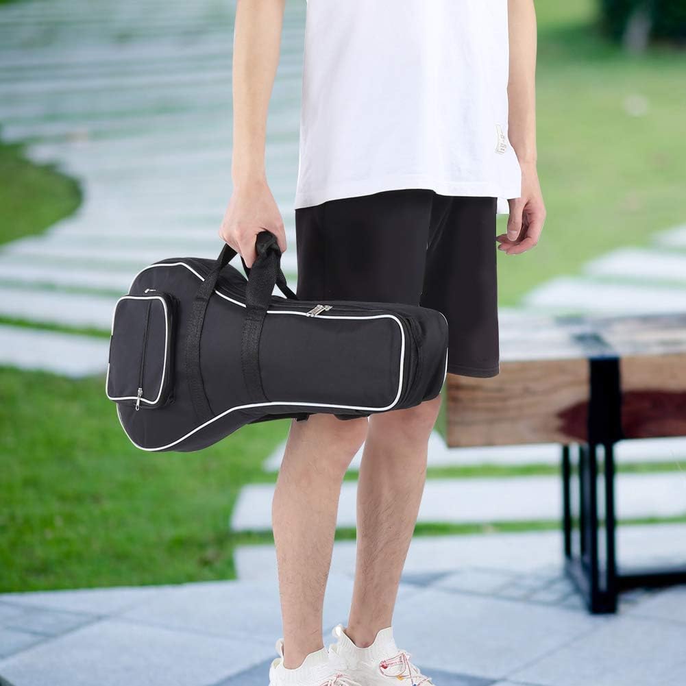 LiebeWH Custodia per Mandolino Borsa da Concerto Borsa per Mandolino in Tessuto Oxford Doppia Cerniera Custodia per Chitarra Addensata con Tasche Laterali