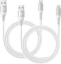 Aioneus iPhone Charger Cable 1M 2Pack iPhone Cable Fast Charging MFi Certified USB Cable iPhone Charging Cable Nylon Braided Lightning Cable for iPhone 14 13 12 11 Pro XS MAX XR X 8 7 6, iPad