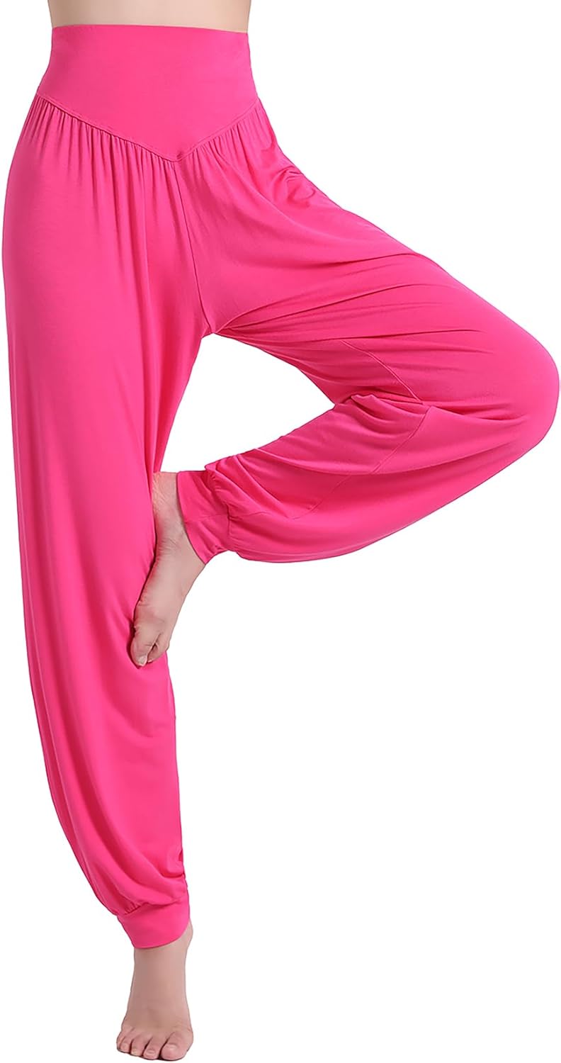 Hoerev Women Super Soft Yoga Pants Dance Trousers Lounge Pant - Image 4