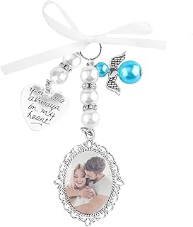 Vin Beauty Wedding Bouquet Photo Charm Bridal Bouquet Photo Charms for W...