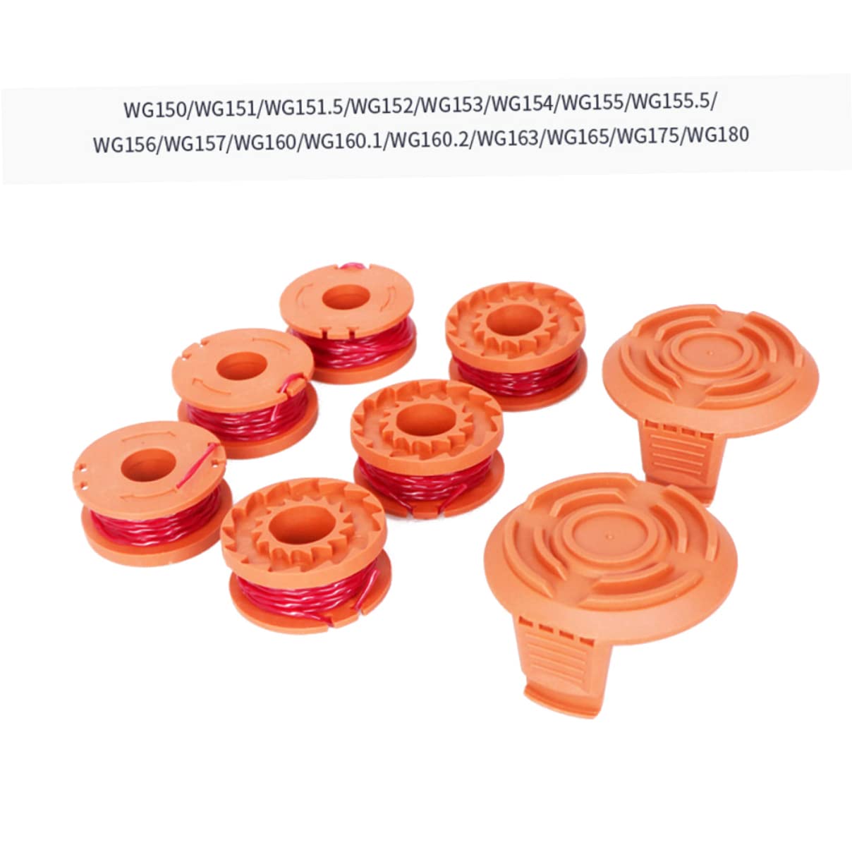 Happyyami 16 Pcs String Grass Trimmer Line Trimmer Line Spool Accessories