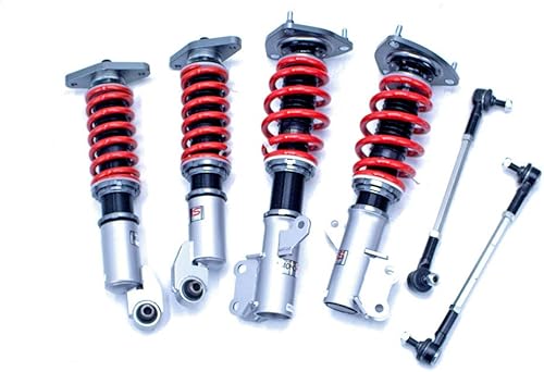 Godspeed MRS1422 MonoRS Kit de bajada de suspensión coilover compatible con Hyundai Genesis Coupe 2011-16, VERSIÓN DE COILOVER VERSIÓN