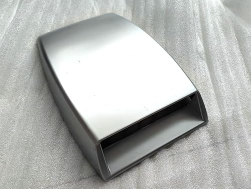 Nuevo capó universal Scoop Roof Scoop One PC compatible con KIA Optima Magentis Picanto Niro K9 Rio K7 Cadenza Rondo EV6 Stonic Cerato K5 (Plata)