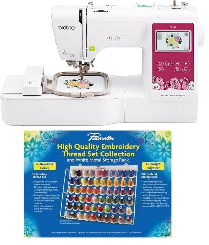 その他 Brother Personal Embroidery Systems Amazon.com: Brother PE545 Embroidery Machine with Wireless LAN, 4