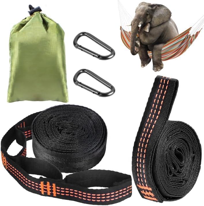 Hängematte Befestigungs 2er Pack Hängematten Aufhängung Gurte mit 2...