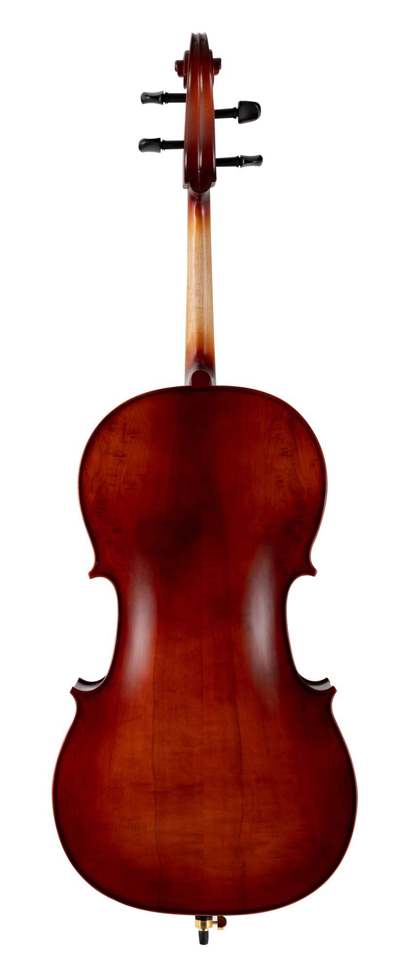 Classic Cantabile Brioso Violoncello 4/4 Set (Violoncello 4/4, tavola in abete massello, fondo e fasce in acero fiammato, incl. custodia leggera trolley e archetto)