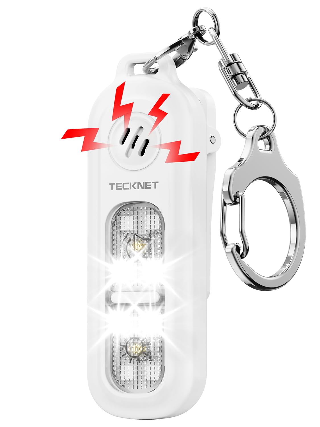 TECKNET Personal Safety Alarm 135dB - horns and sirens | Mubboo