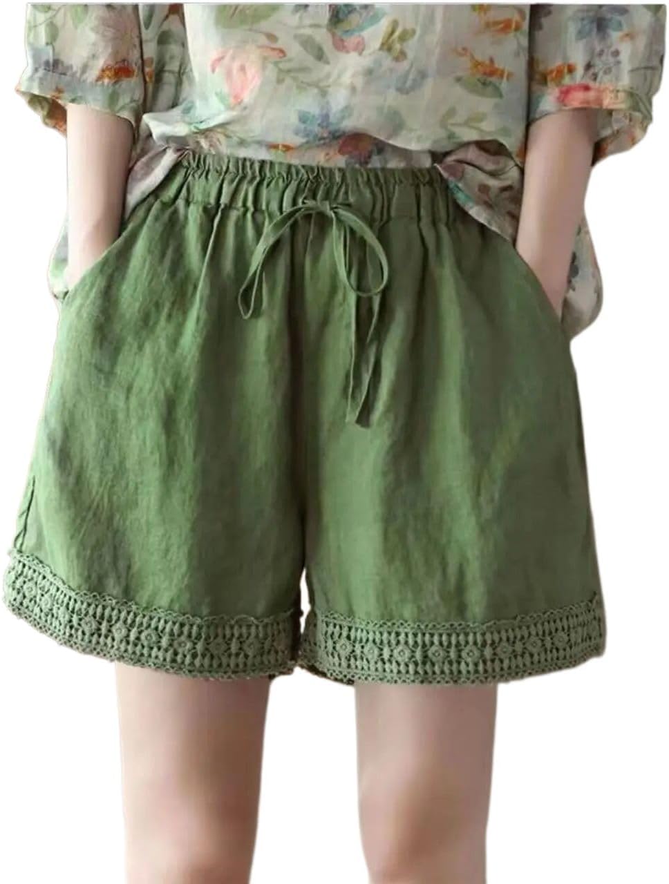 Shorts for Women Pants for Women Casual Wide-Leg Pants