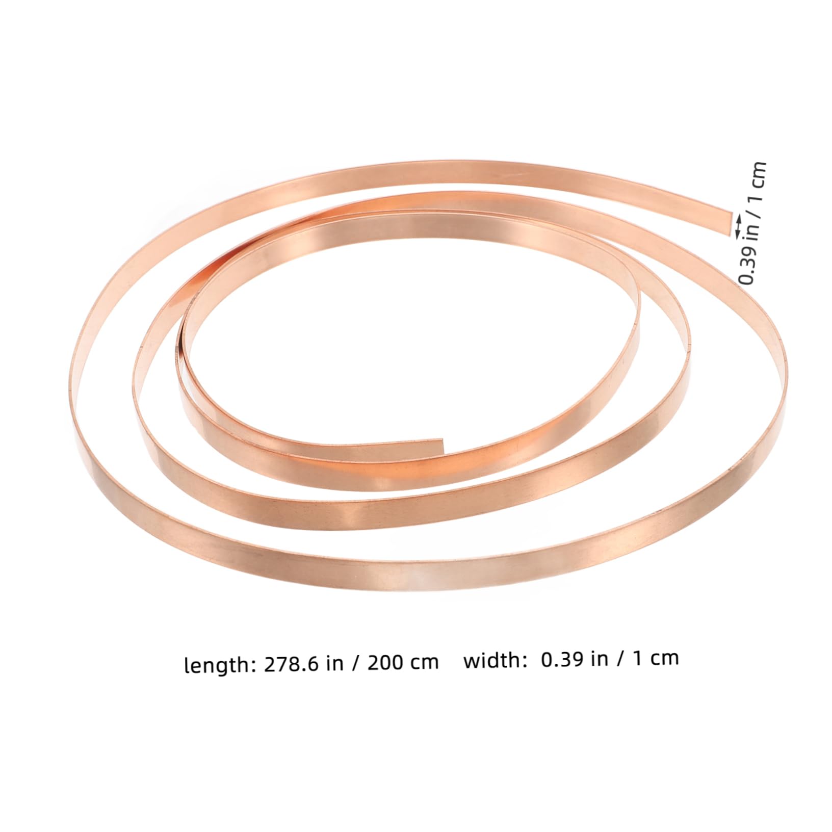 VILLFUL 1 Roll Copper Foil Sheet for DIY Projects Thin Electrical Industrial Repairs