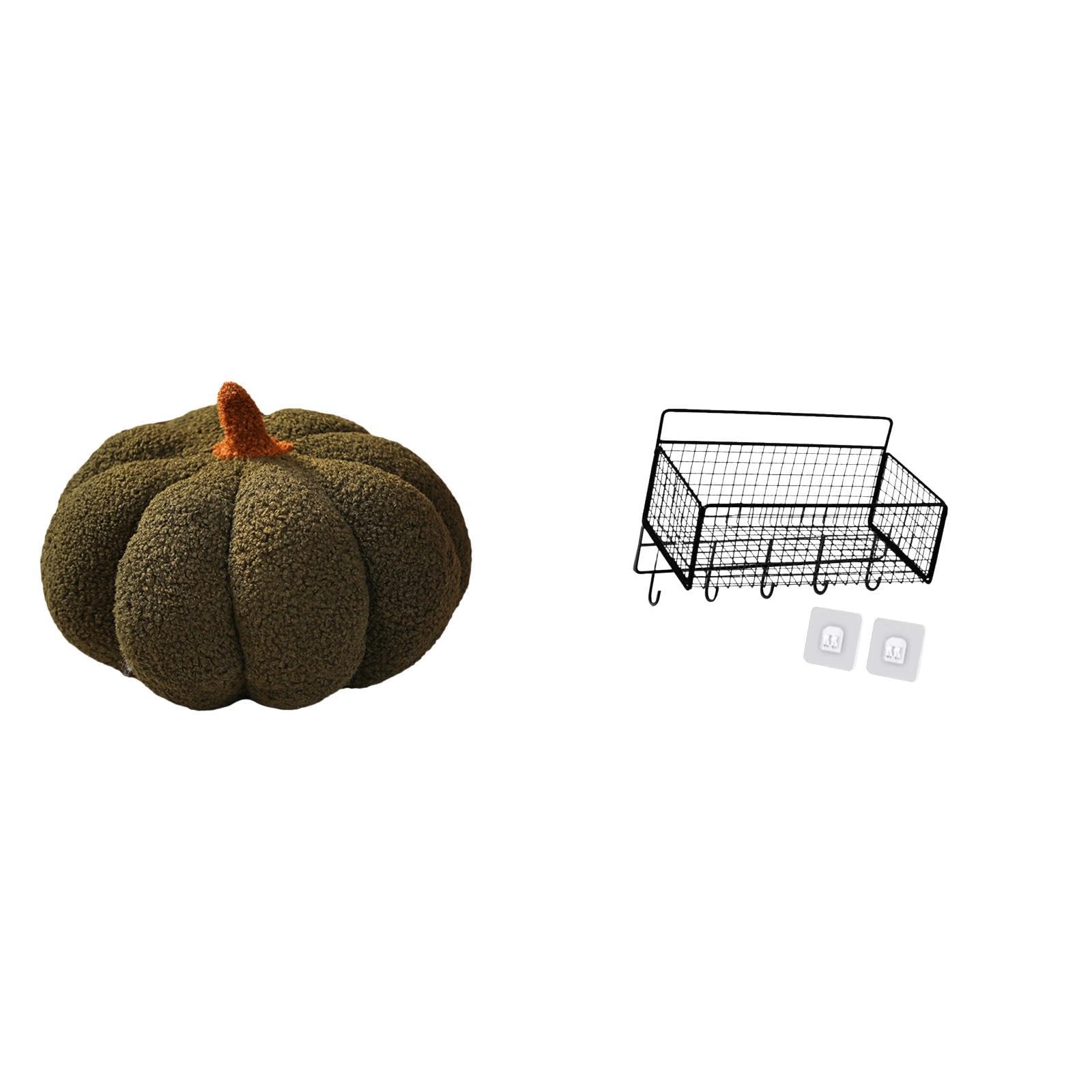Spooky Pumpkin Plush Cushions for Bedroom Sofa Bed Decor Soft Stuffed Decorative Pillow for Cozy Room Ambiance|Home & Garden | Home D?©cor | Pillows-image-10