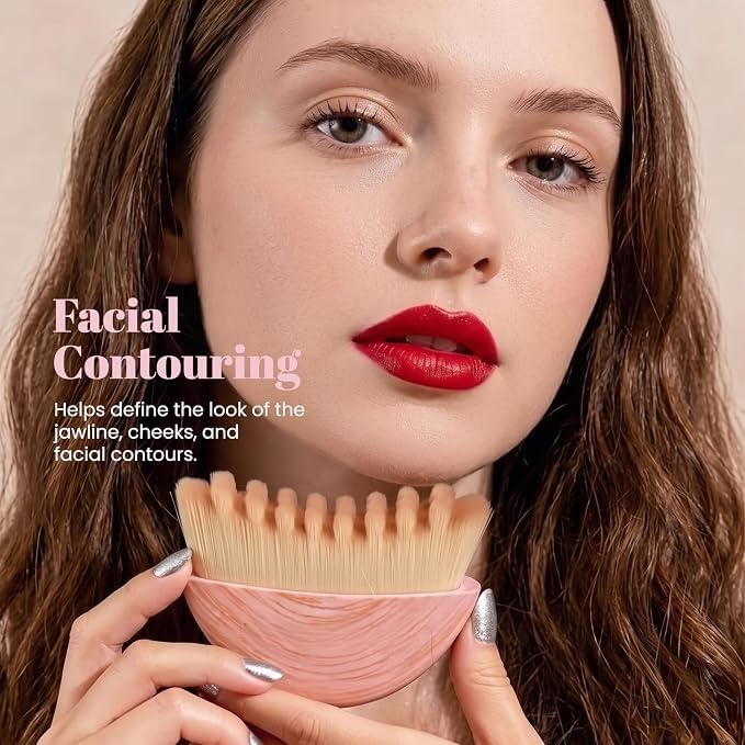 Image of Brush Gua sha And Steel Guasha combo for face massage