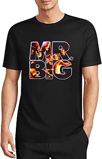 [ORANGE T] Mr BIG Tシャツ メンズ 半袖 カットソー 人気 トップス クルーネック カジュアル おしゃれ 人気 快適な 肌着 柔らかい 100%綿 男女兼用 大きいサイズ