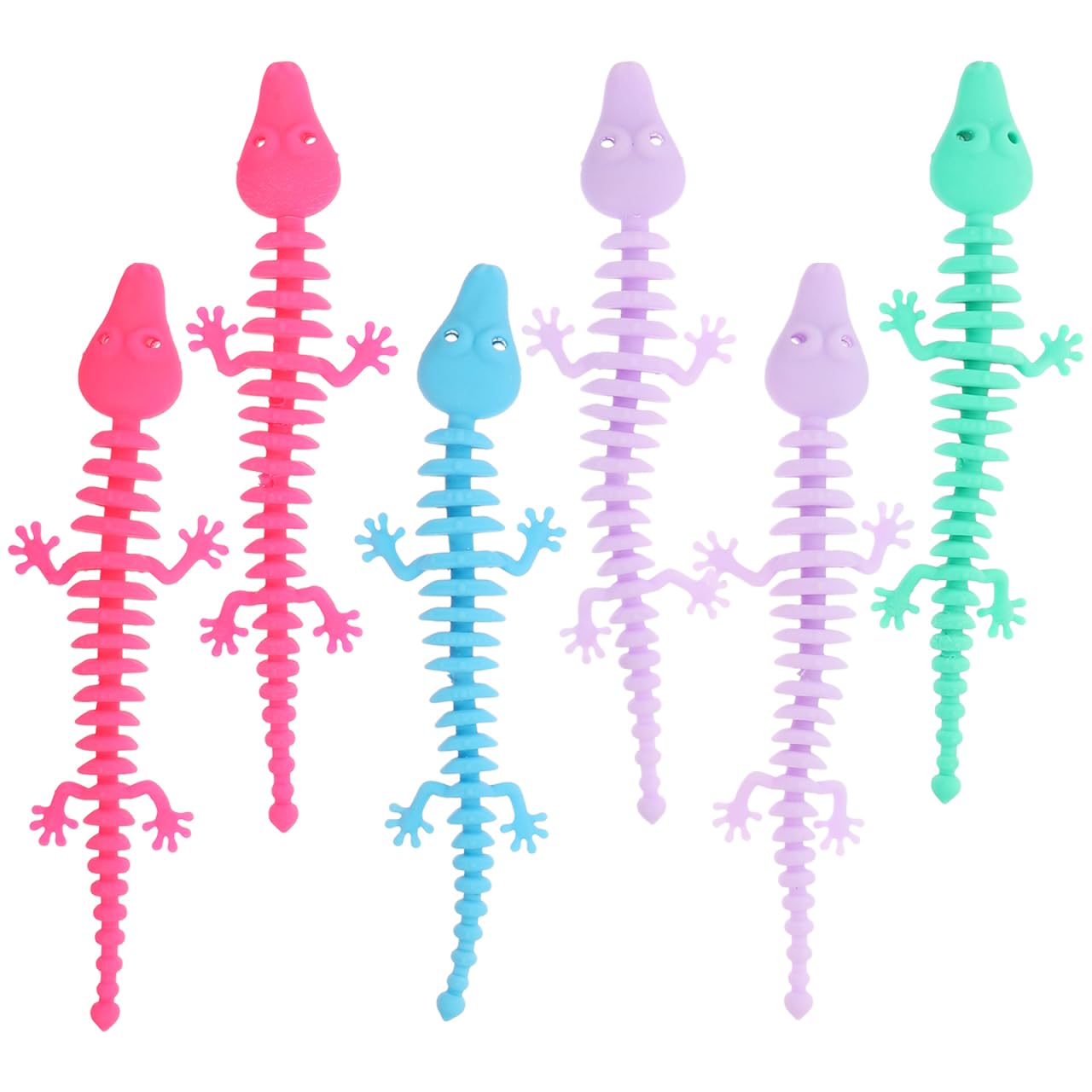 ibasenice 6pcs Animal Fossils Wristbands Silicone Dinosaur Wristbands Kids Bracelet Toys Animal Theme Wristband for Student Activity Party Supplies Crocodile