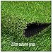 Produktbild Kunstrasen2m * 0.5m (1 m2) Realistischer Kunstrasen Deluxe Turf Synthetic Turf Thick Lawn Pet Turf (Size : 2.0cm Autumn Grass)