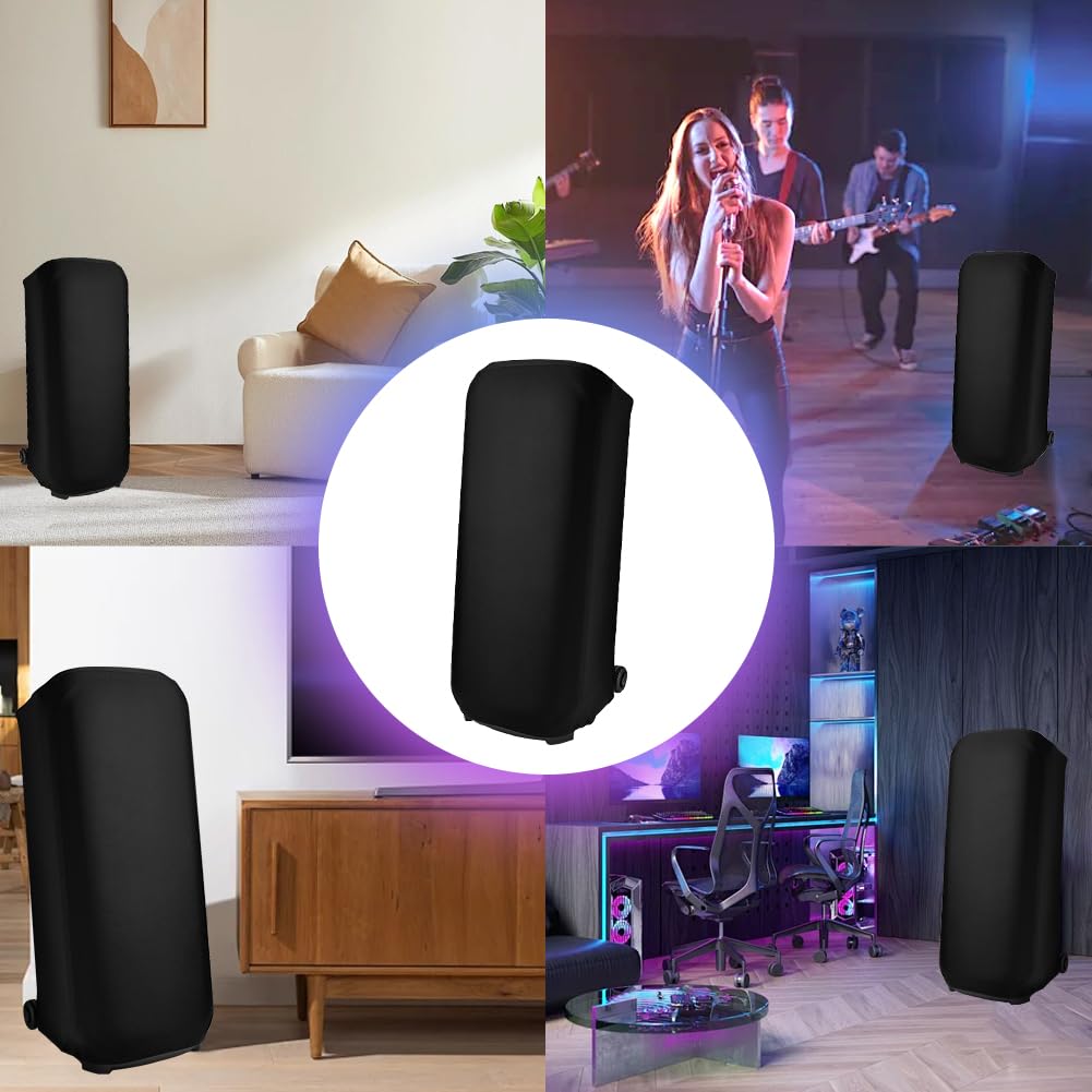 PartyBox 710 Etui na głośnik, Pokrowiec ochronny dla JBL PartyBox 710 przenośnego głośnika imprezowego, Miękki elastyczny pokrowiec ochronny Lycra