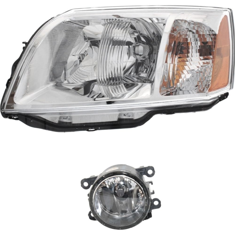 Amazon.com: xikepaks 2pcs Headlight Halogen Left Side Clear Lens W 