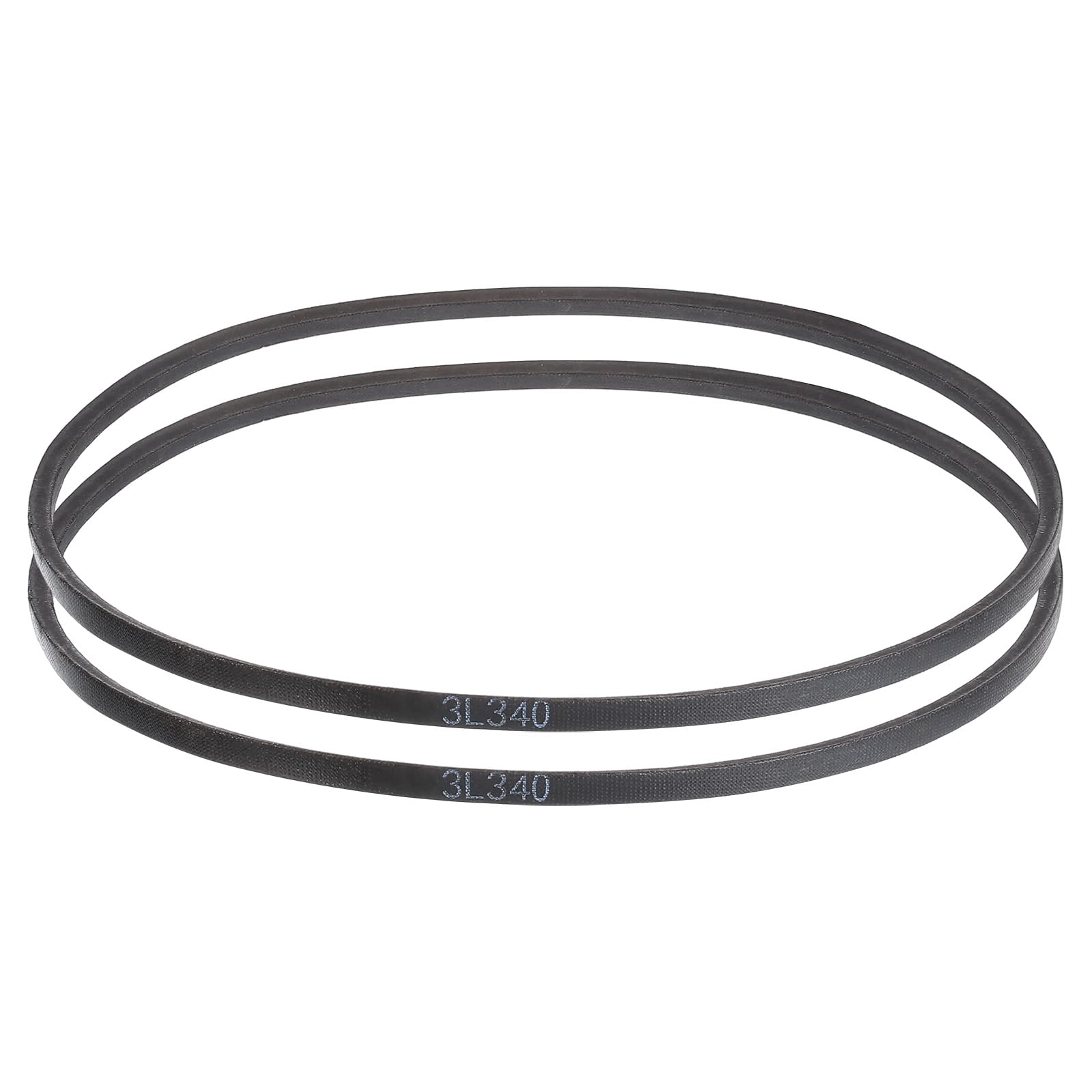uxcell 3L240 Classic Wrapped Rubber V-Belt, 24"(610mm) Outside Circumference, 3L Profile V Belt 3/8" Width 7/32" Height — view 125