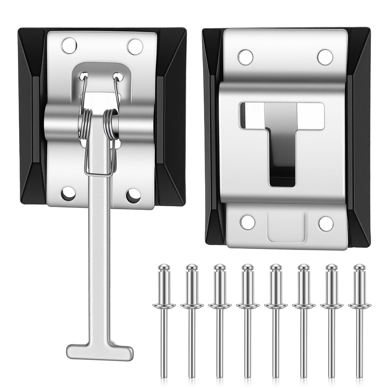 Loquet de porte de véhicule récréatif en inox 304 pour vos escales en camping-car