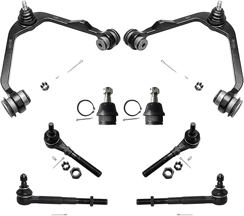 Miniatura 204 de Detroit Axle - Kit de suspensión frontal de 8 piezas para Chevy Aveo Aveo5 Pontiac G3 Wave Wave5 Suzuki Swift+ 2 brazos de control inferiores con