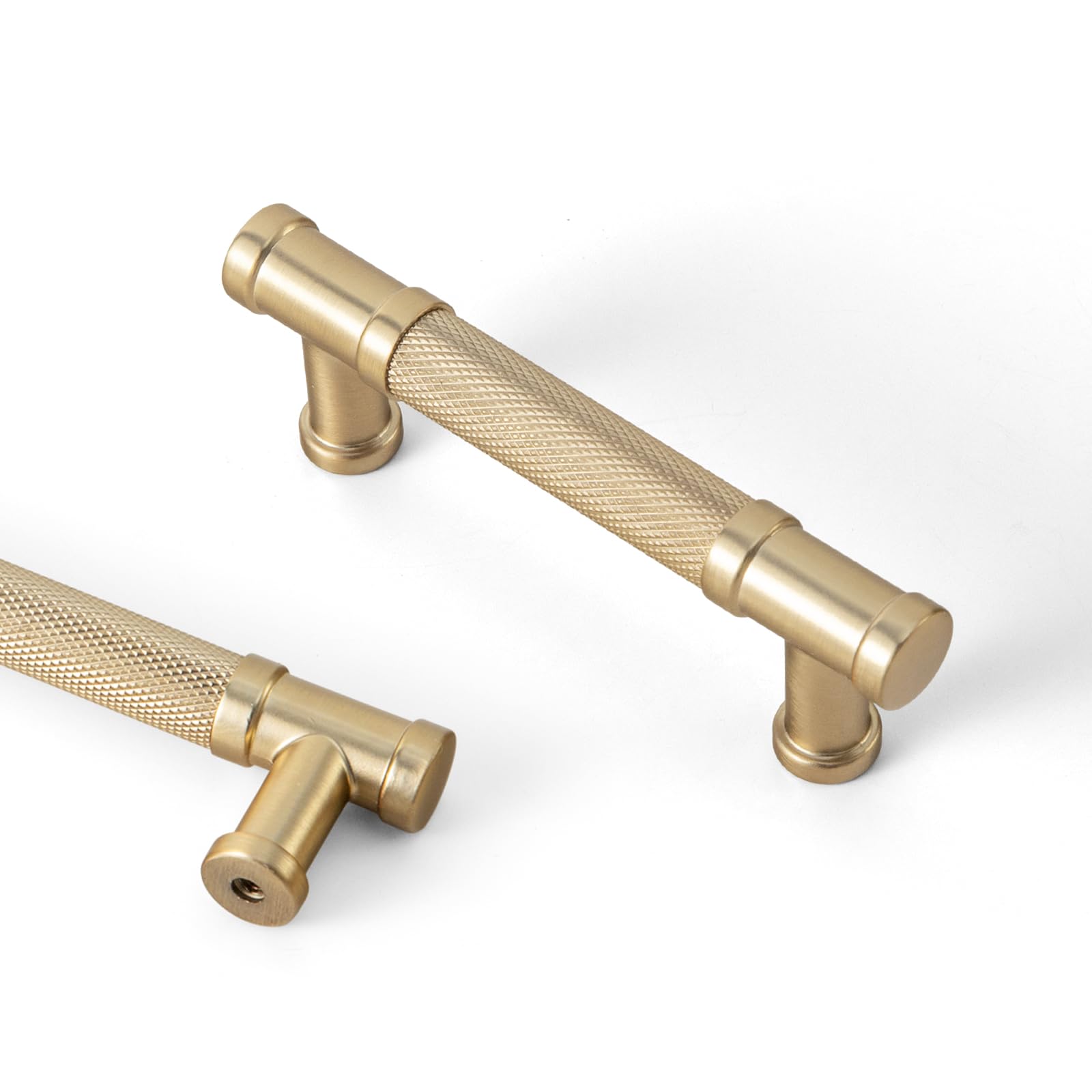 Antique Brass Cabinet Pulls - Vintage Drawer Handles -18