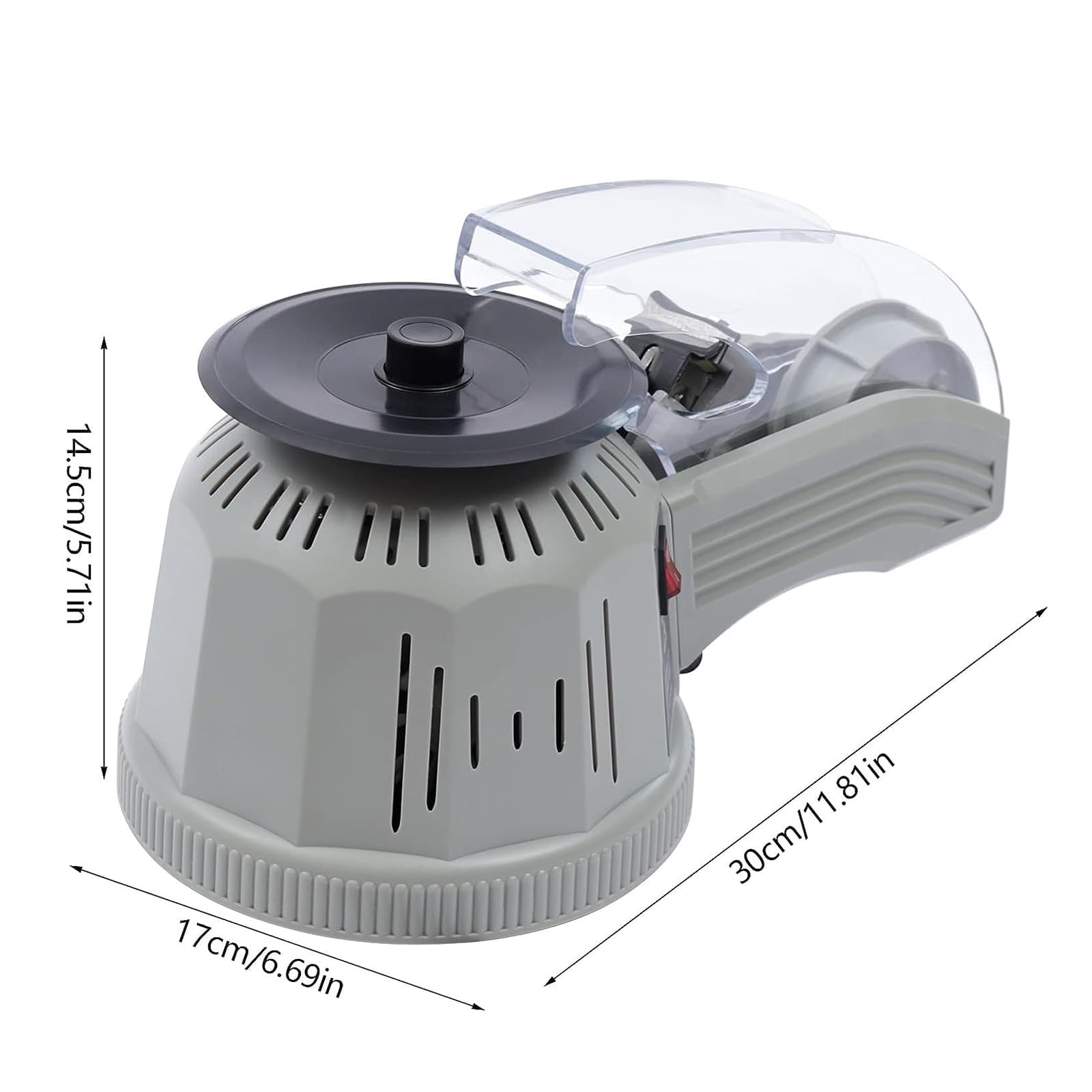 Dispensador automático de cinta con corte eficiente para múltiples usuarios, ajustes de ancho y longitud ajustables