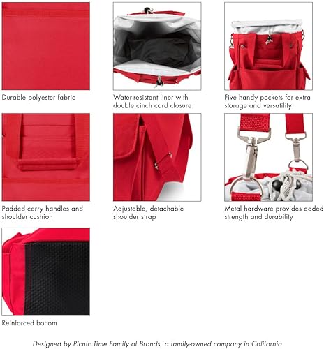 Miniatura 5 de PICNIC TIME NHL Unisex-Adult NHL Activo Cooler Tote Bag