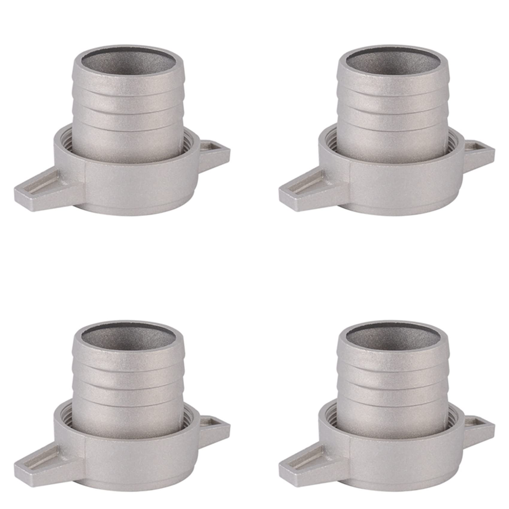 Qezodsx 3X Water Pumps Fittings 2 Inch Aluminum Pipe Connecting Wrench with Rubber Gasket Pump Connector Pipe Fitting