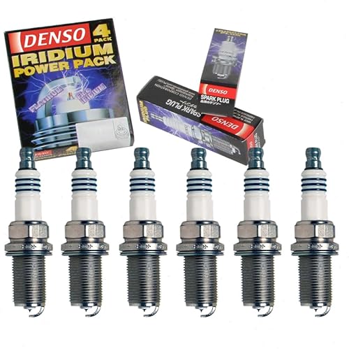 6 bujías DENSO Iridium Power compatibles con Toyota Sienna 3.5L V6 2007-2016