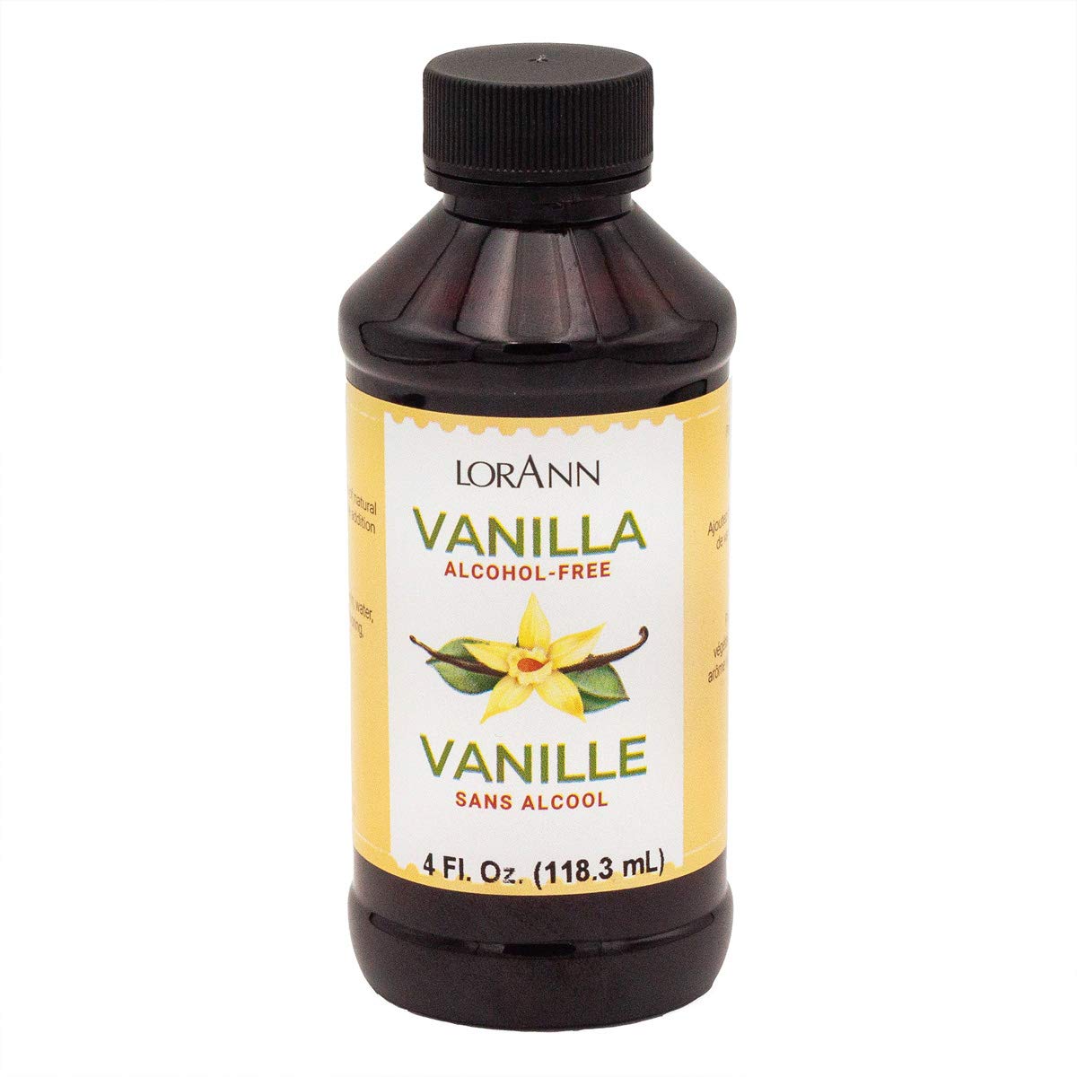 LorAnn Alcohol Free Vanilla, 4 ounce - 6 unit carton