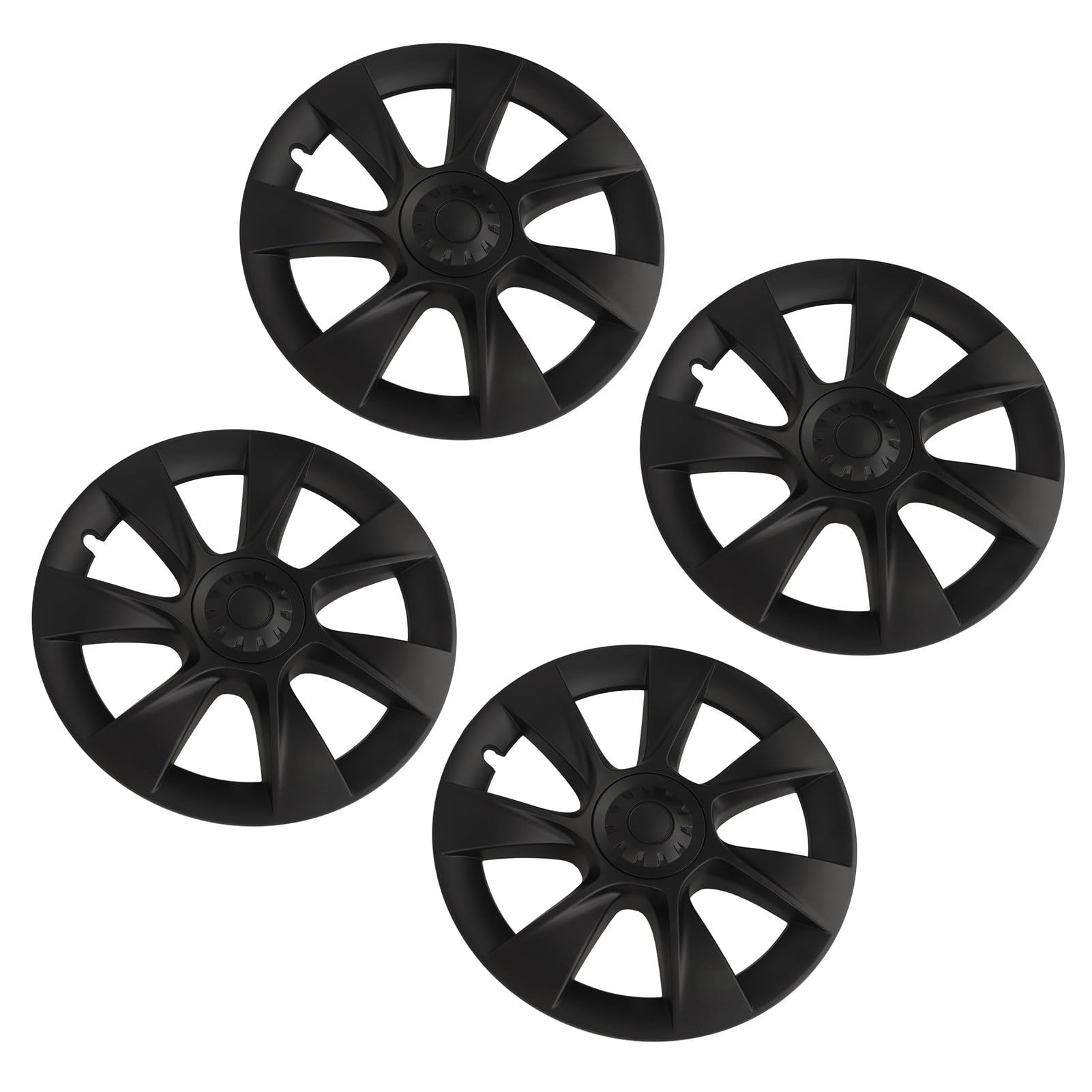 Coprimozzo Ruota Cerchio Completo Coprimozzo Ruota Costruzione Solida per Modello Y (Tappo centrale del tipo di ingranaggio)