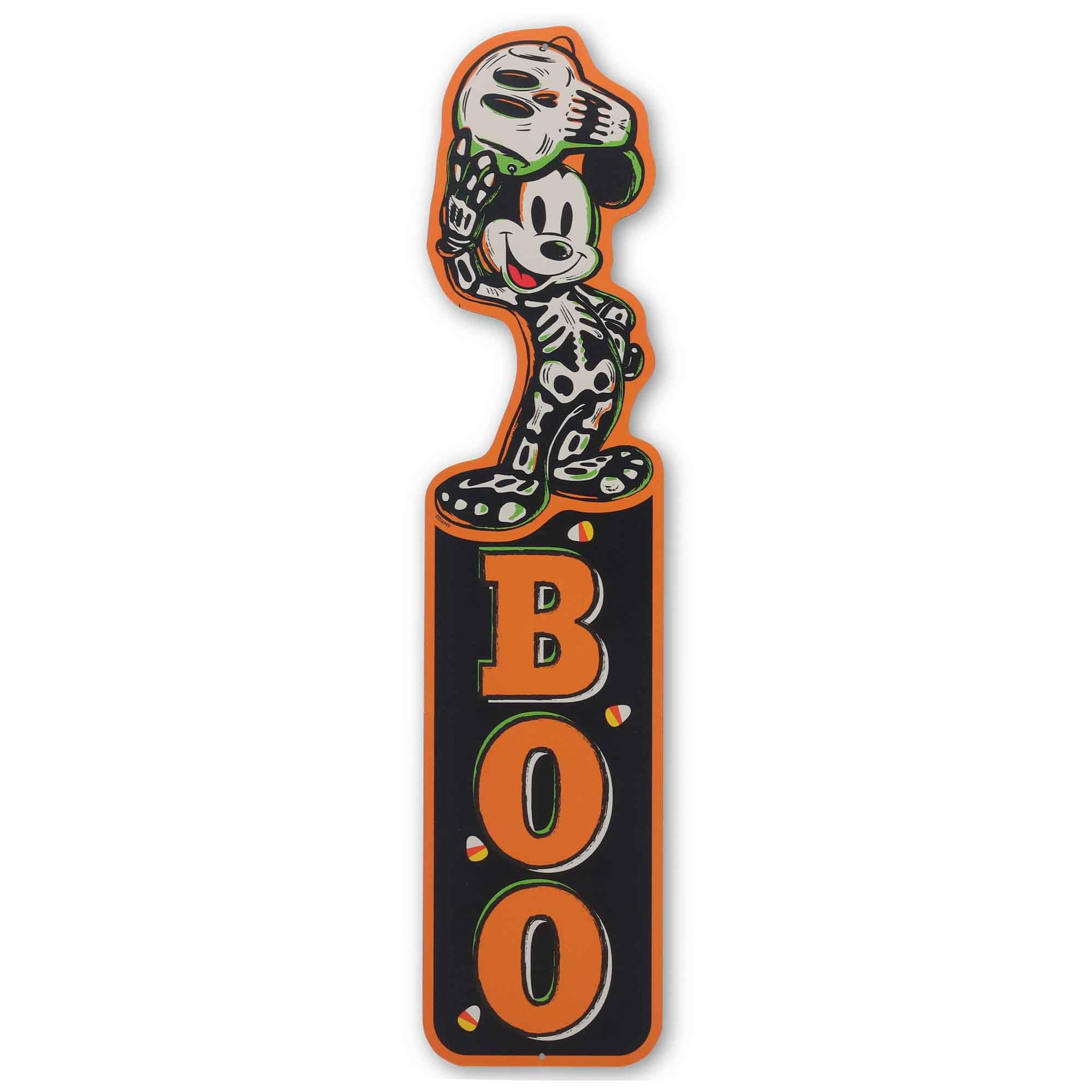 Amazon.com: Disney Mickey Mouse Boo Halloween Metal Sign - Fun