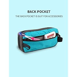 GOX Travel Toiletry Bag,Dopp Kit Case,Ultra-Light Cosmetics Bag Makeup Organizer(Turquoise)
