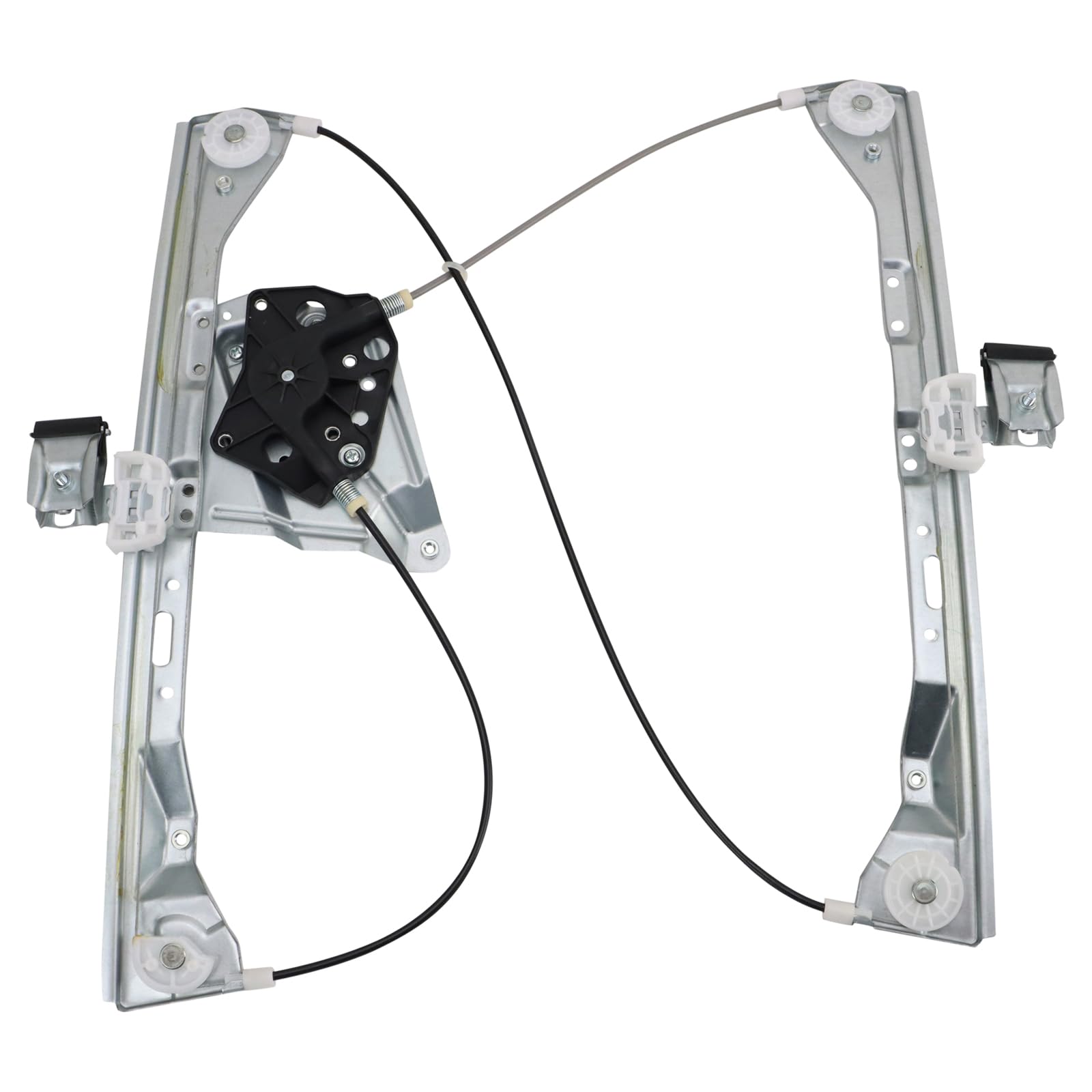 TRQ Rear Left Power Window Regulator &amp; Motor Assembly Drivers Side | For 2002-2007 Buick Rendezvous 2001-2005 Pontiac Aztek