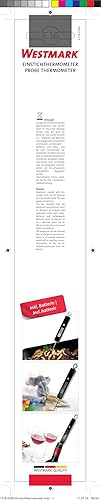 Miniatura 11 de Westmark 12782280 Termómetro de sonda, color negro
