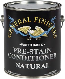 General Finishes Water Based Wood Stain, 1 Gallon, Natural