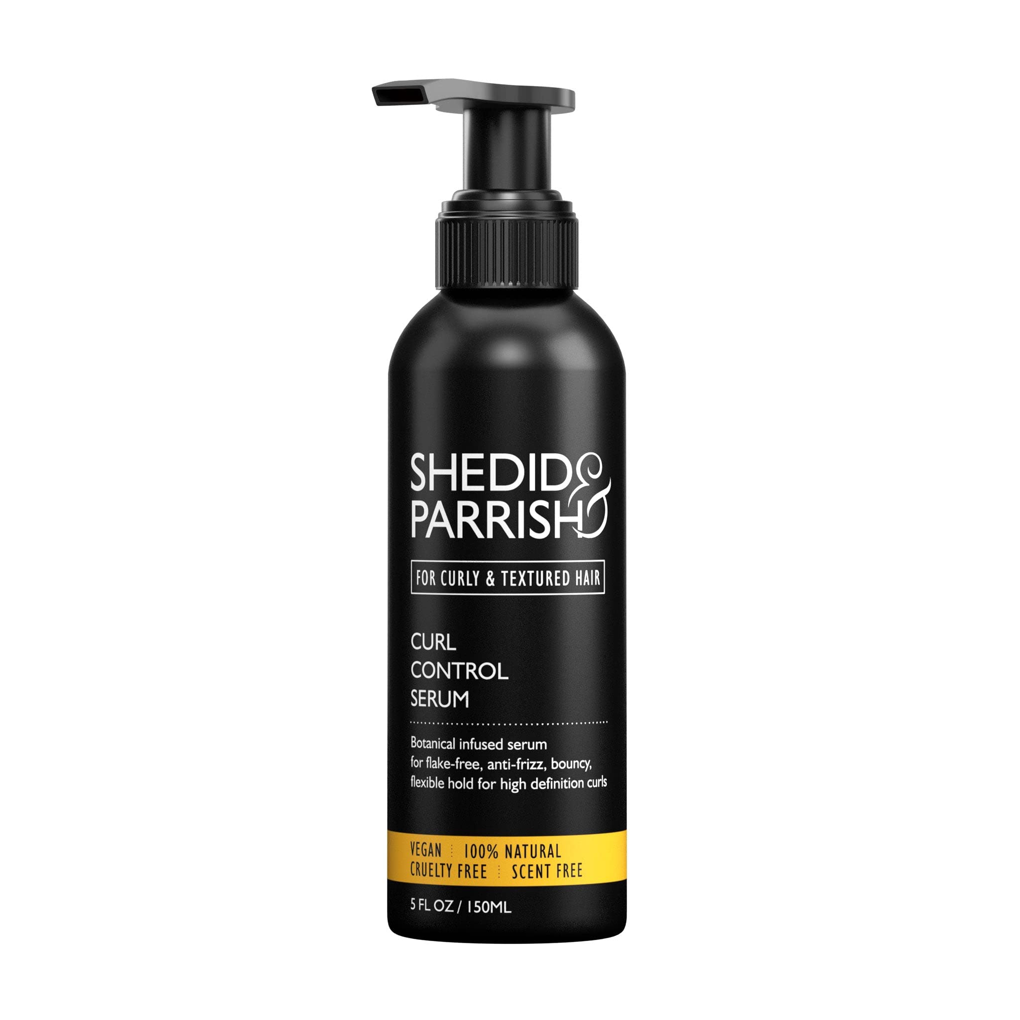 Curl Control Serum | 100% Natural | Protects against UV, pollution & heat damage | For curly, coily & wavy hair (150ml)